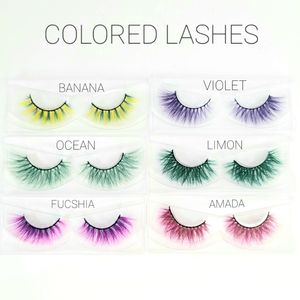 Colored Lashes